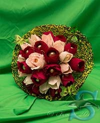 подарочные букеты цветов фото